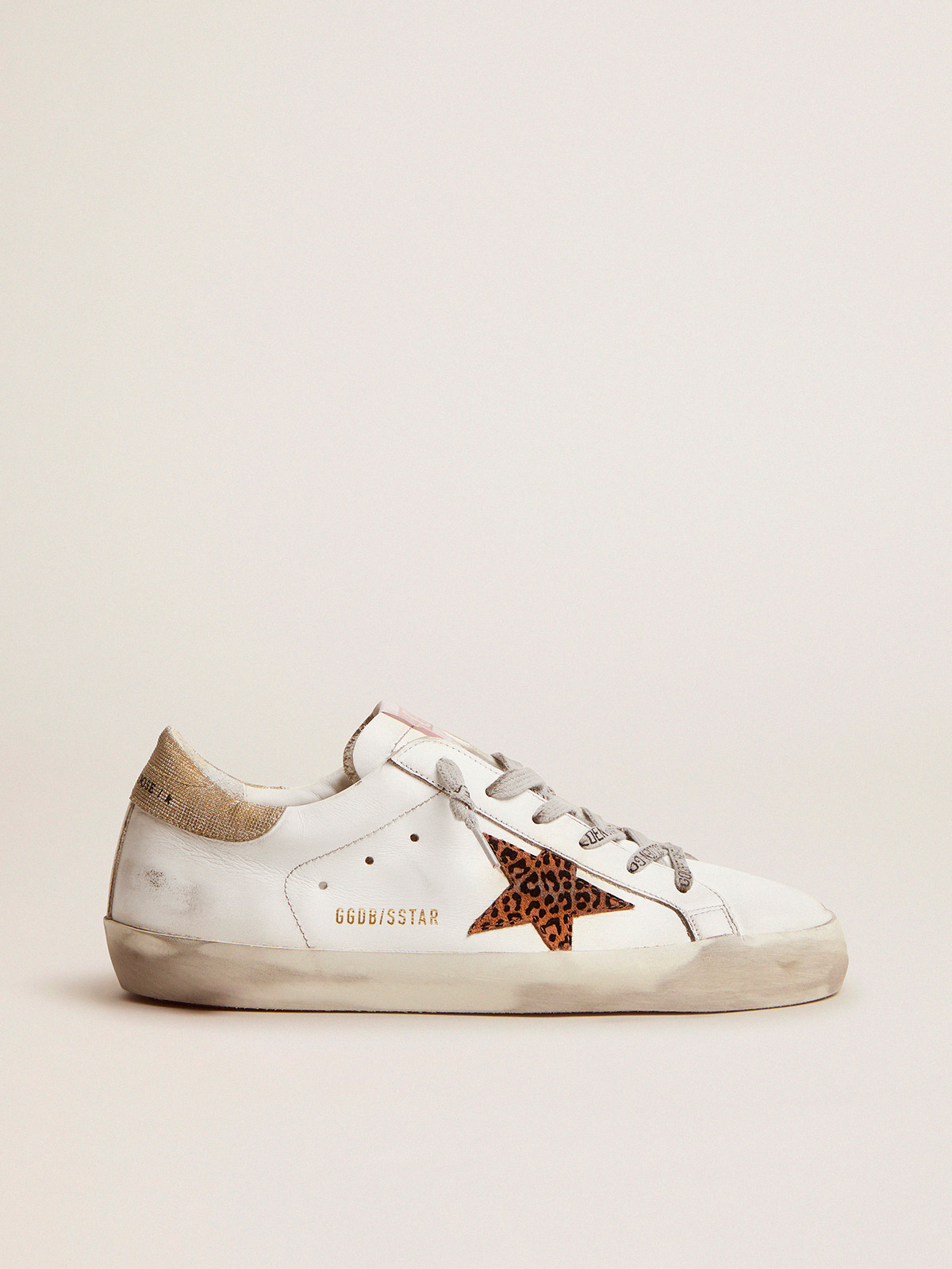 Leopard golden goose outlet sneakers womens