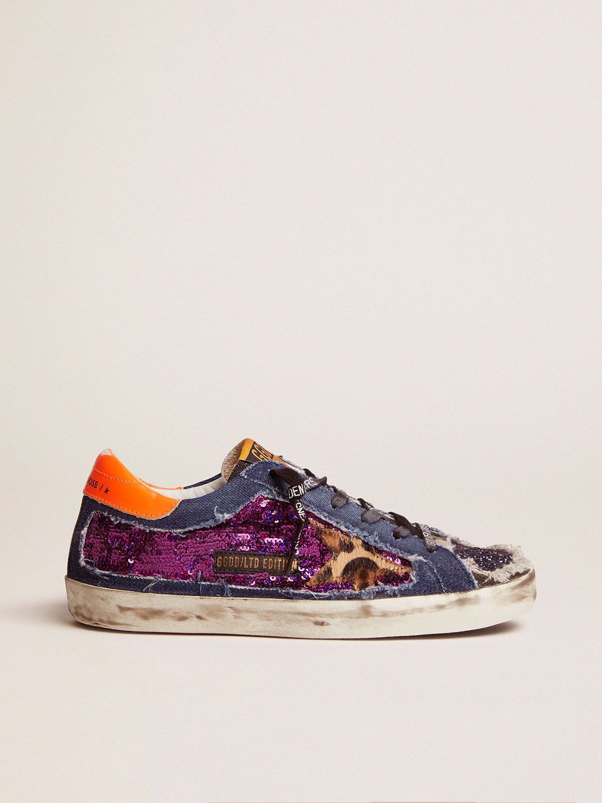 Golden goose best sale glitter leopard