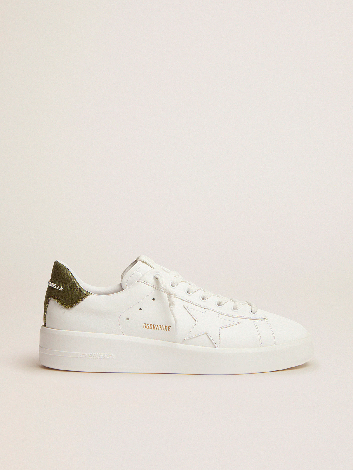 Purestar sneakers in white leather with 