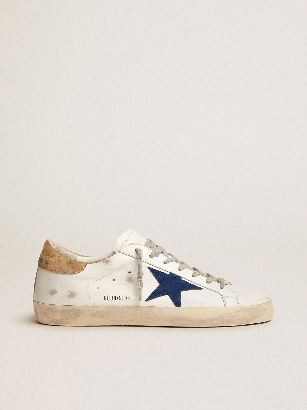 Golden goose superstar blue on sale star