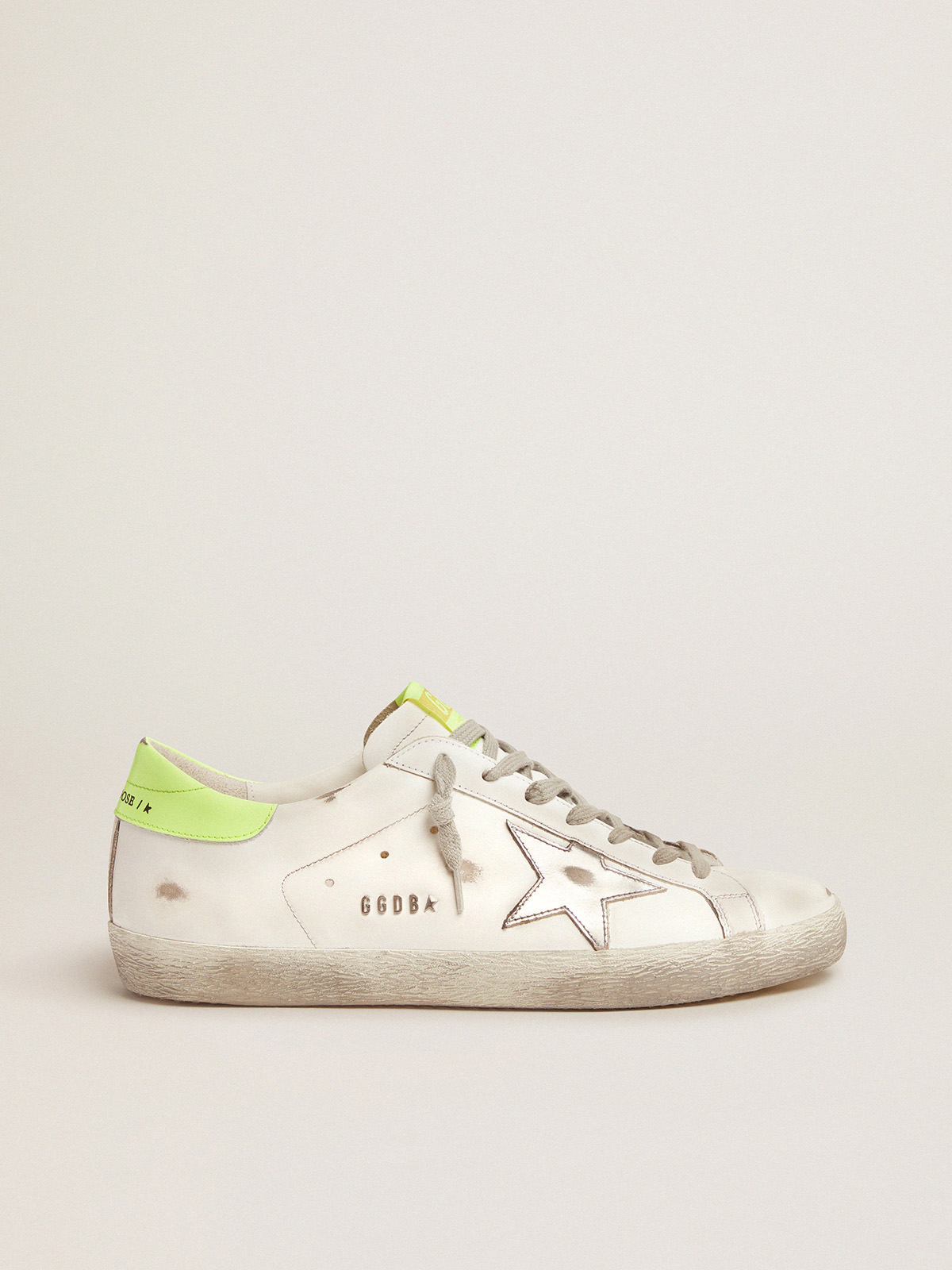 Golden goose store sneakers neon