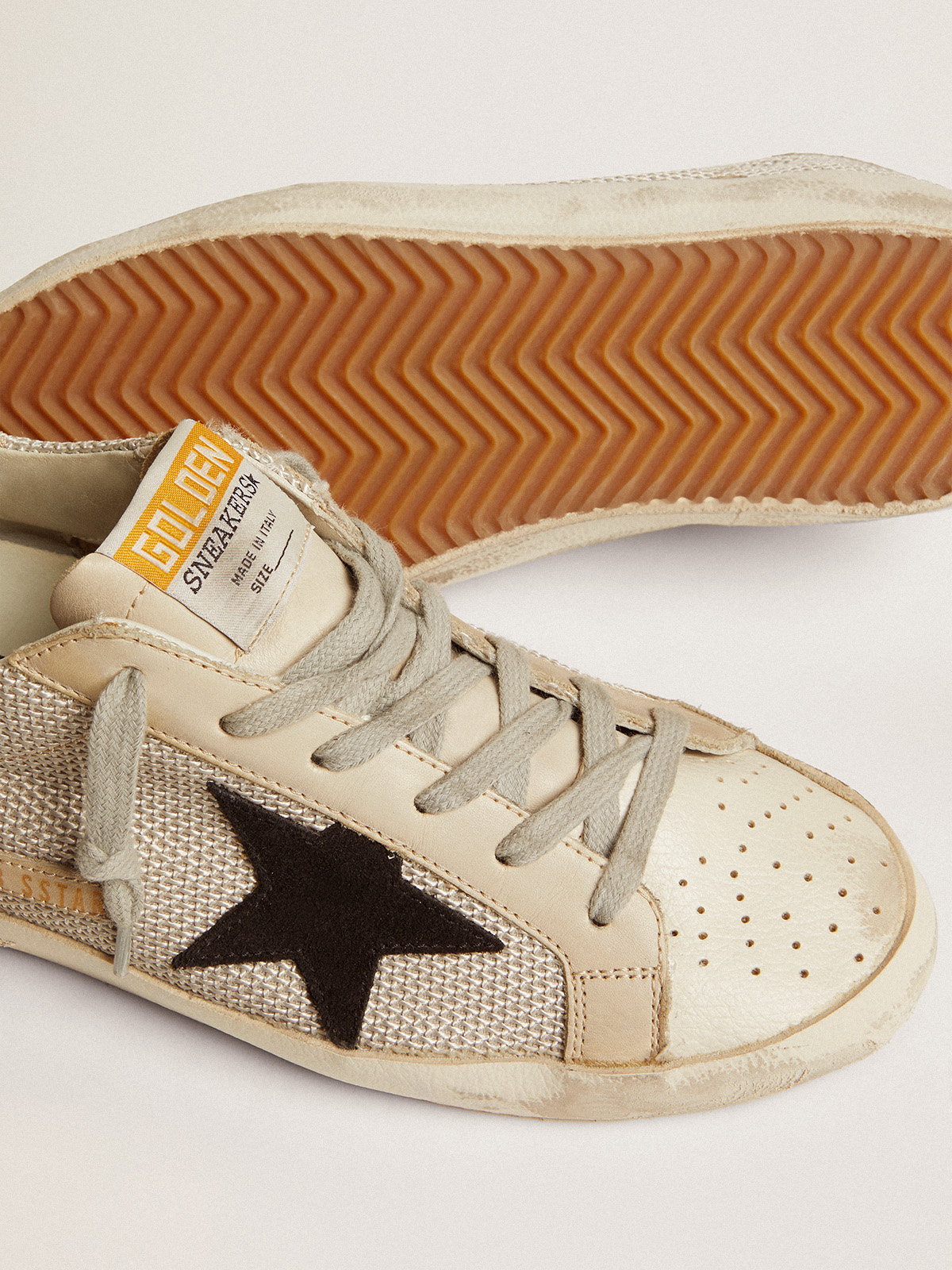 Superstar leather trainers Golden Goose Multicolour size 38 EU in Leather -  41332797