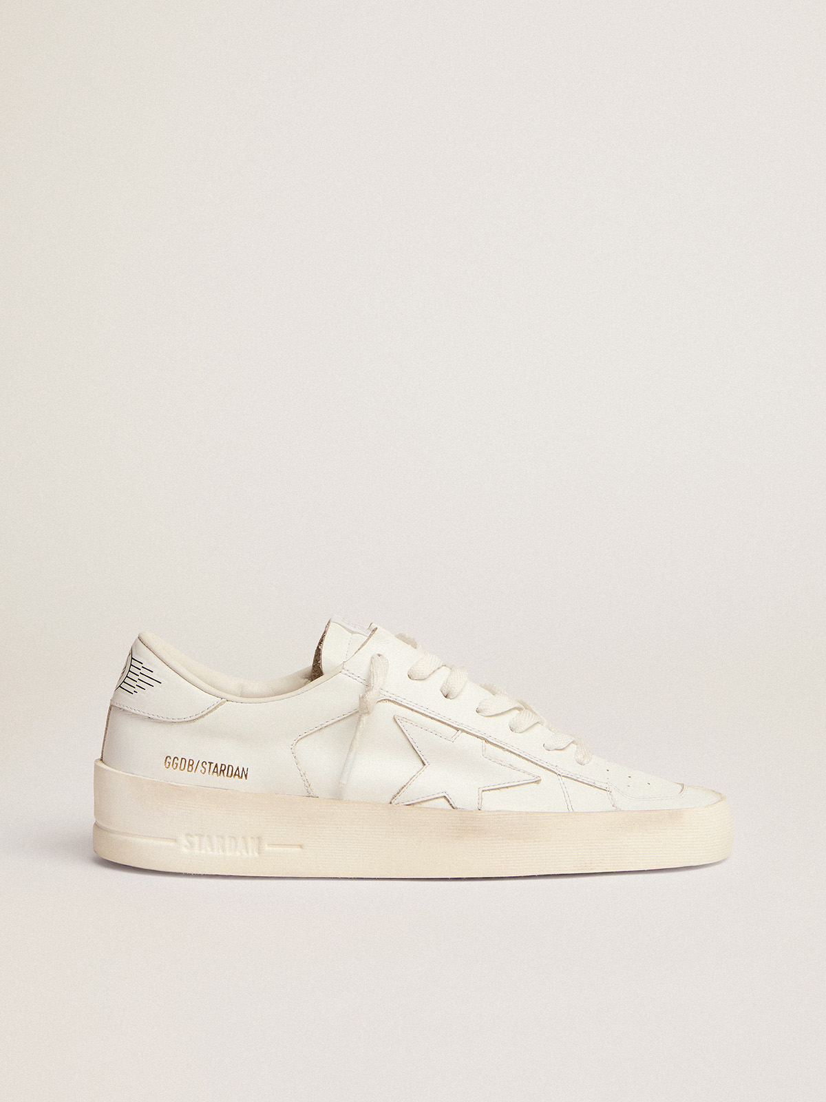 Women's Stardan sneakers in total white leather | Golden Goose