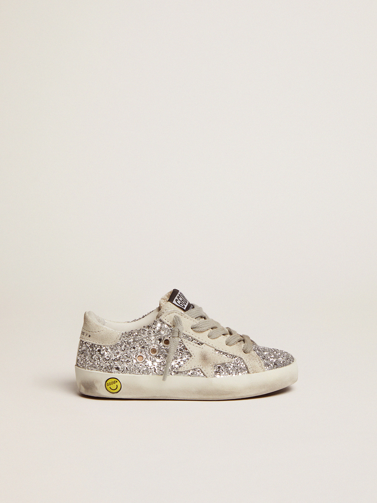 Glitter golden cheap goose sneakers