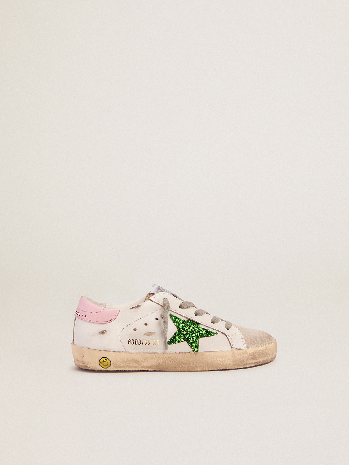 Green and pink on sale sneakers