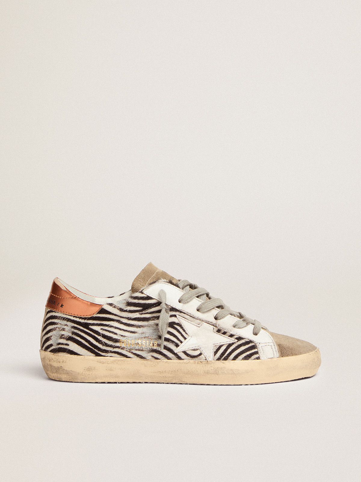 Golden goose 2025 superstar zebra