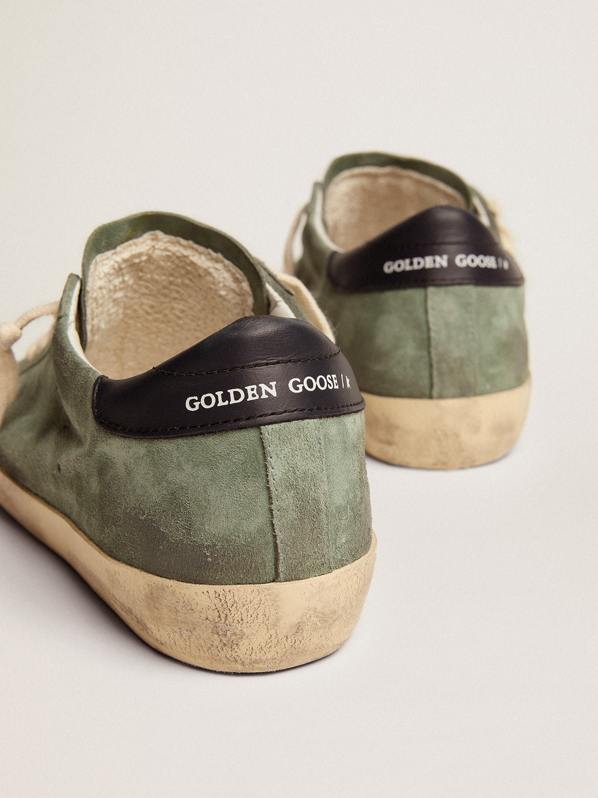 Green golden goose outlet sneakers