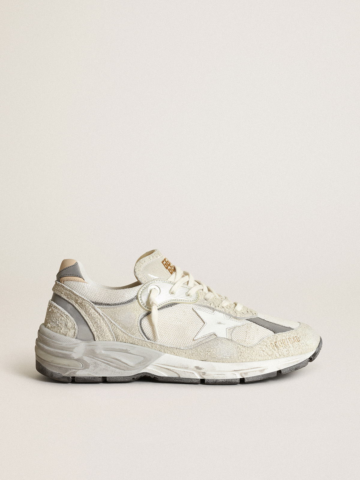 【新品未使用】 GOLDEN GOOSE ゴールデングース メンズ 靴 スニーカー STARDAN 白 ホワイト 全5サイズ GMF00328-F003028 【サイズ42/約27cm】商品名STARDANスターダン