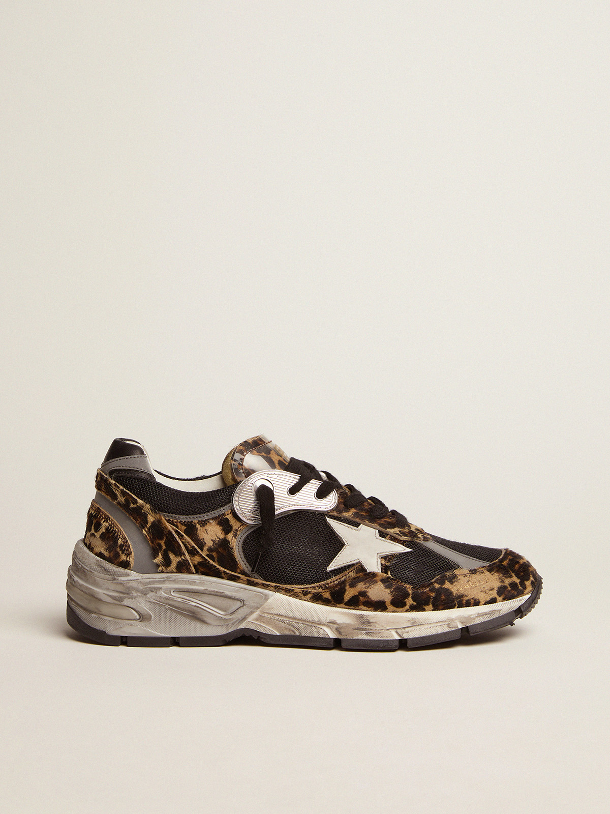 Golden goose 2025 running leopard