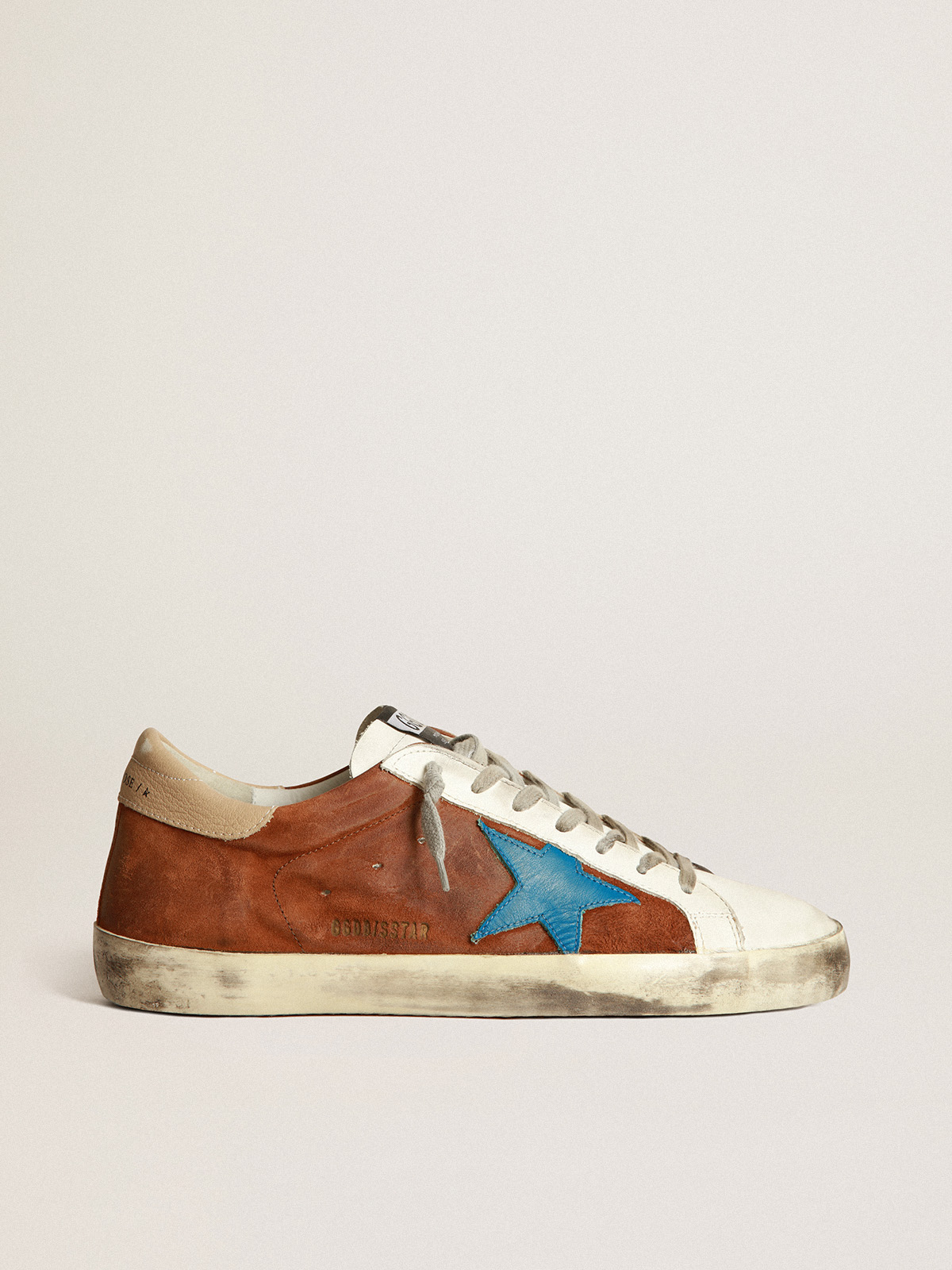 Brown suede store golden goose