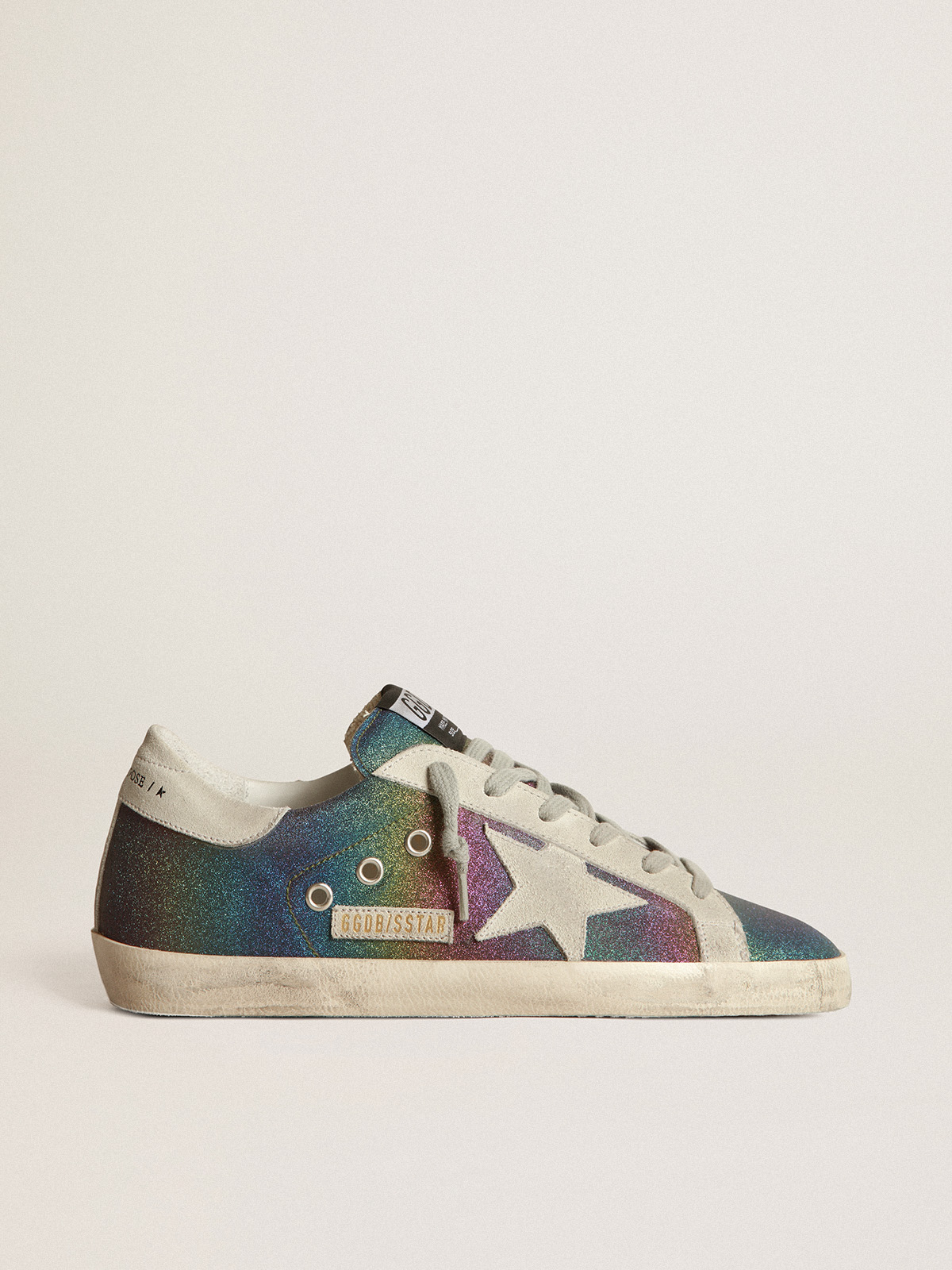 Adidas superstar cheap glitter rainbow