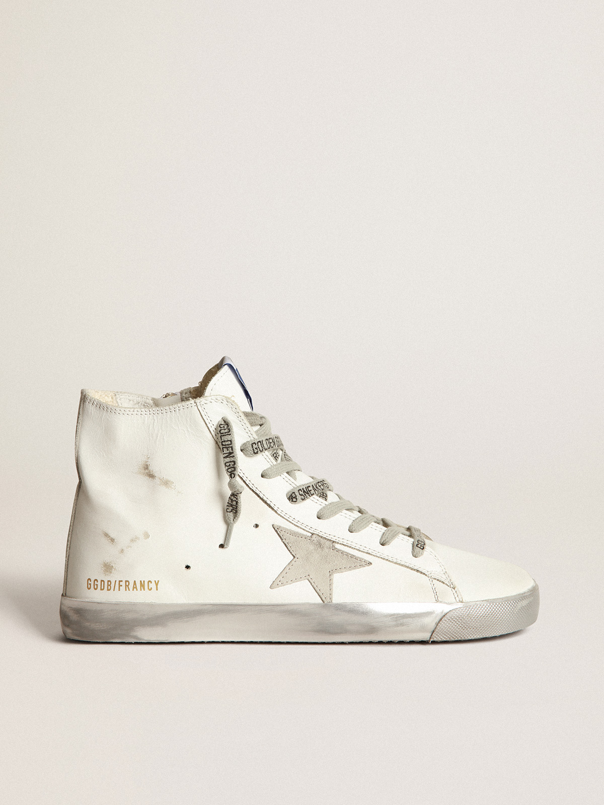 Francy sneakers in leather with laminated outsole | Golden Goose