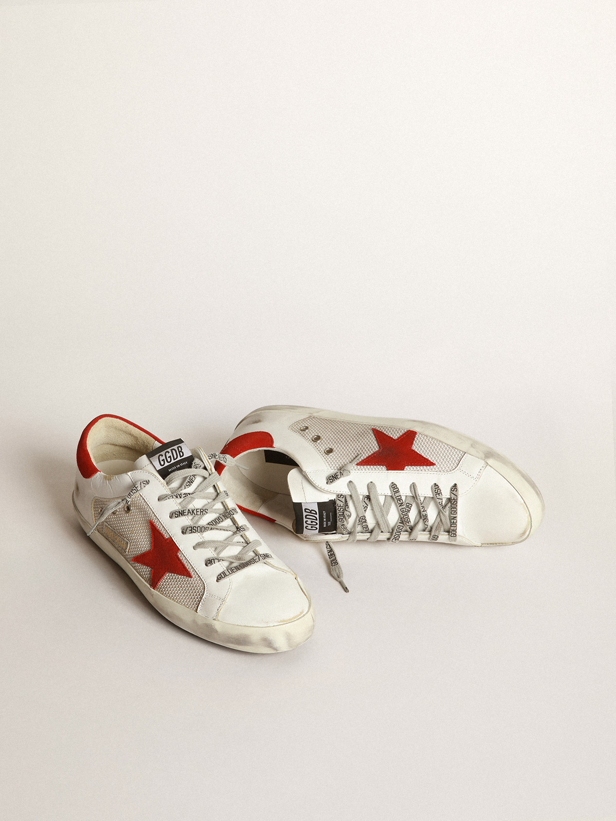 Golden goose cheap superstar bambino rosso