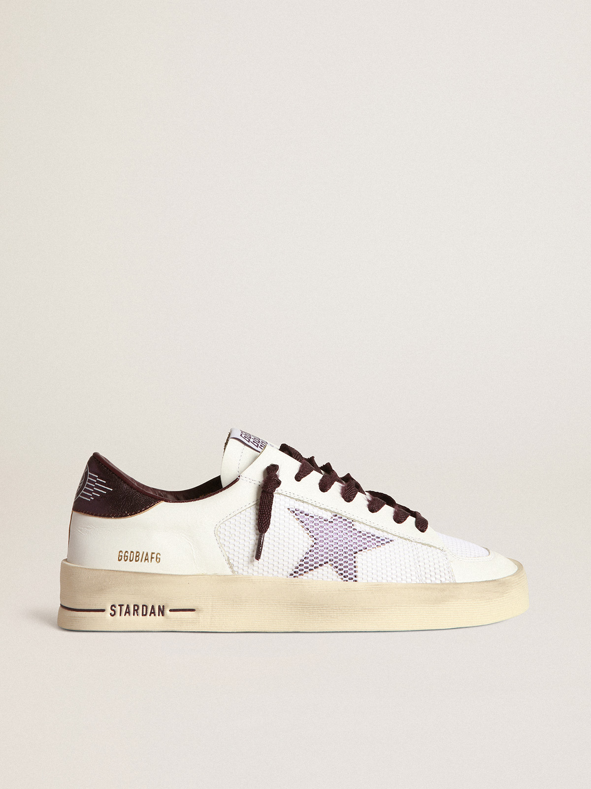 Purple golden best sale goose sneakers