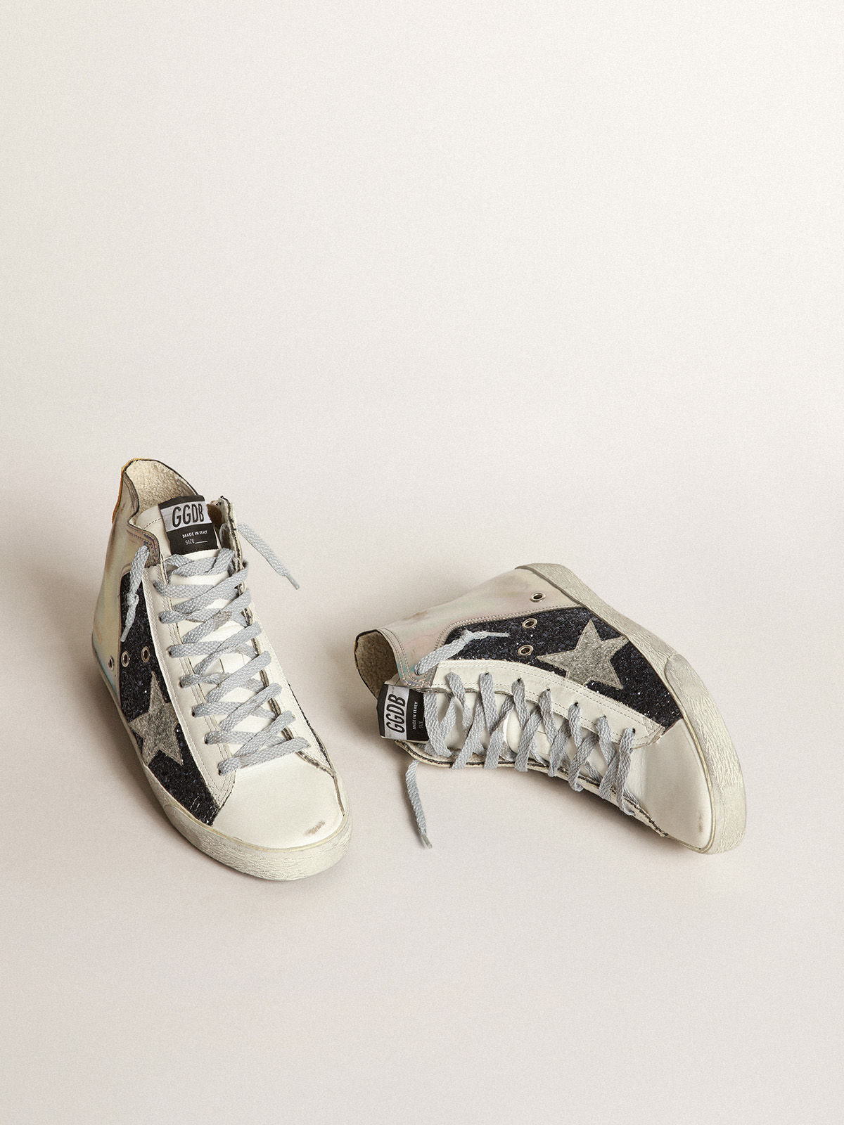 Golden goose holographic on sale sneakers