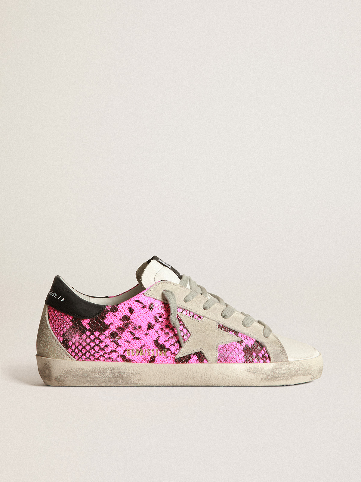 Golden goose store snakeskin sneakers