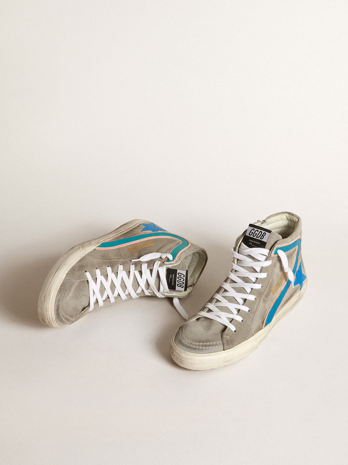 Golden goose 2024 bleu electrique