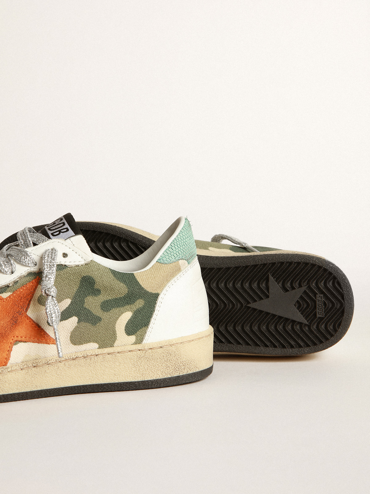 camo ball star golden goose