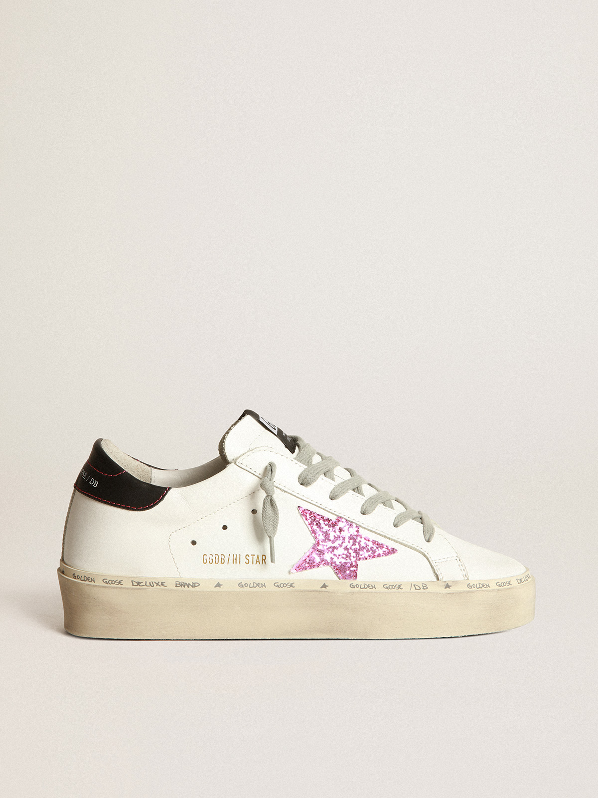 Golden goose hi shop star platform sneakers