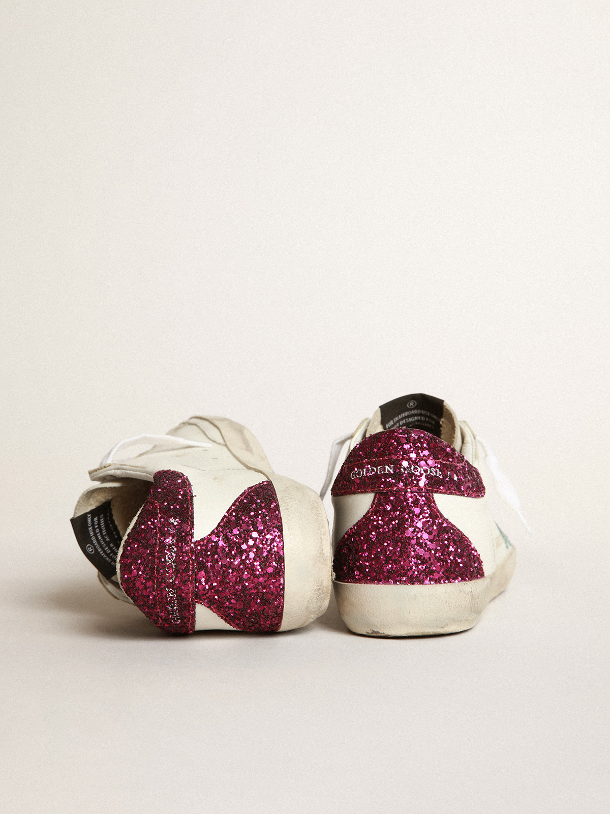 Golden goose hot sale purple glitter