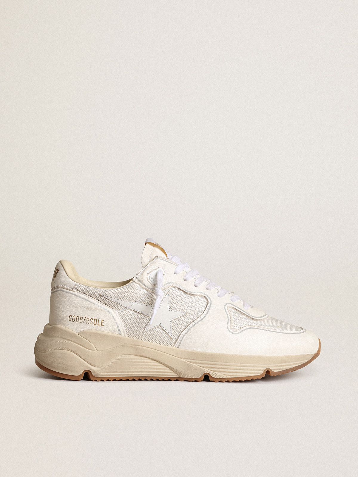 レディース Running Sole メッシュ＆ホワイトナッパレザー | Golden Goose