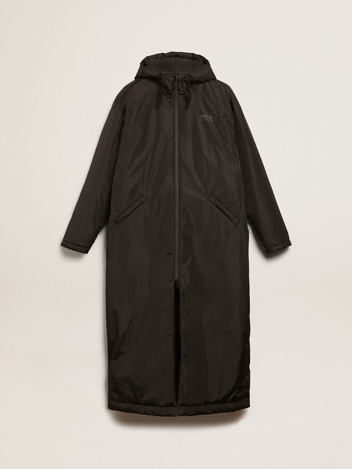 Soul Star fleece lined denim jacket in black