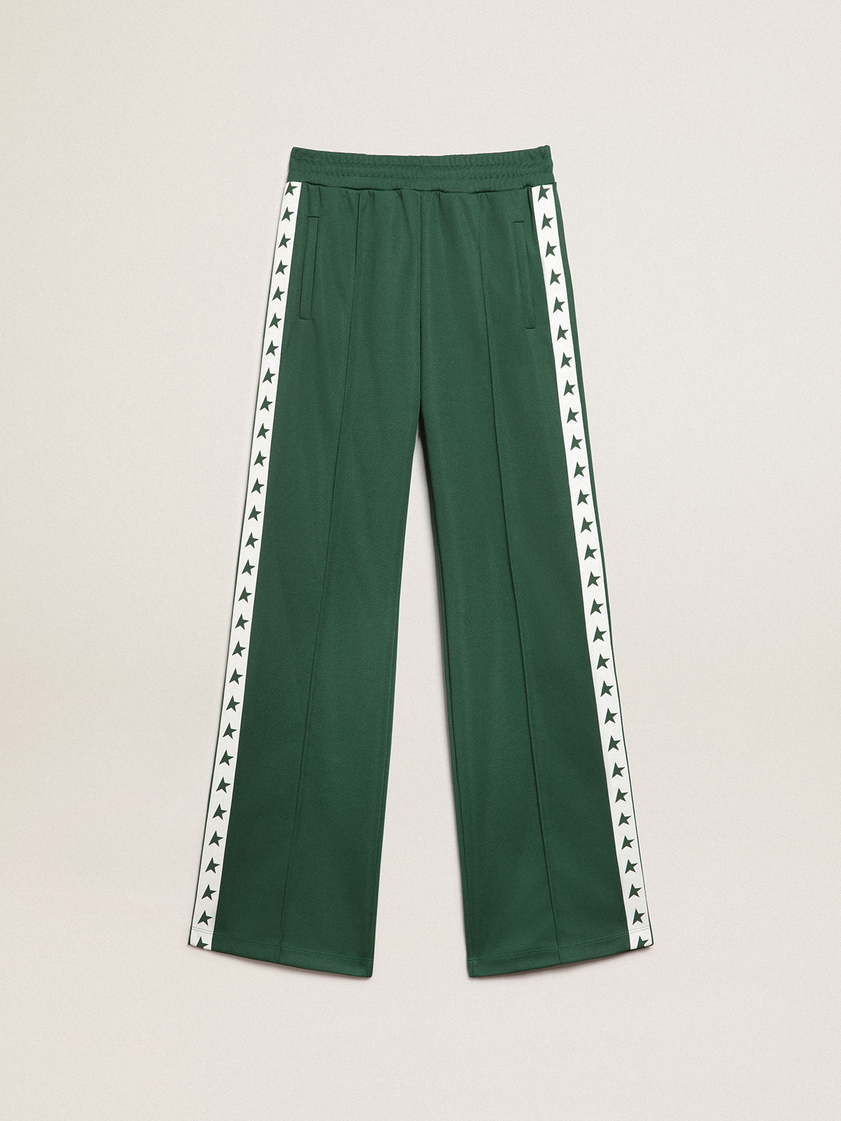 Emerald green jogger pants