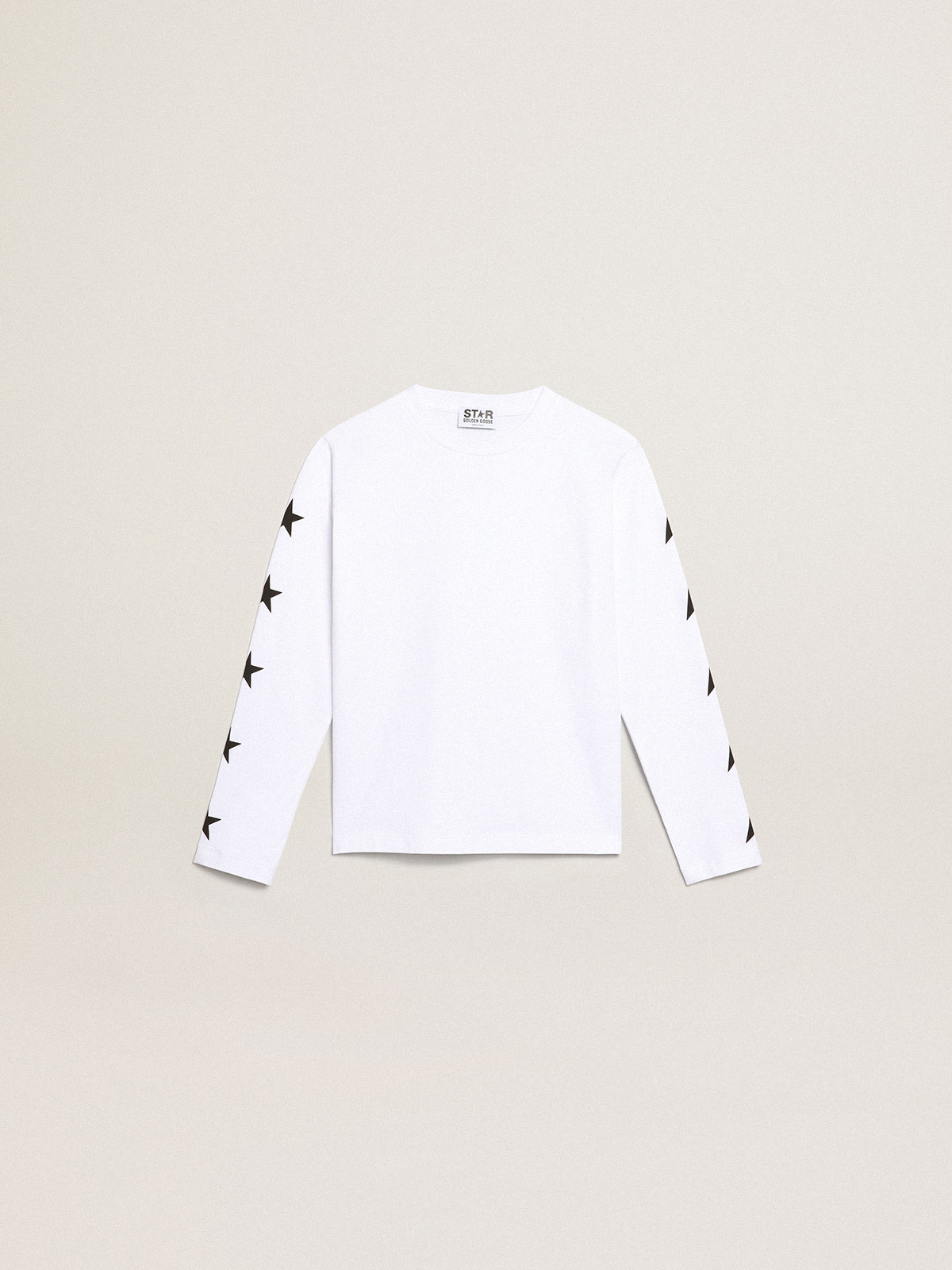 Off white long 2024 sleeve shirt black