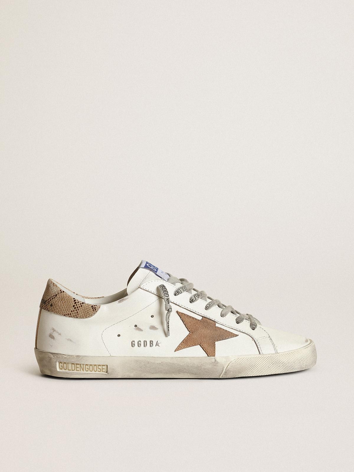 Golden goose sale beige suede