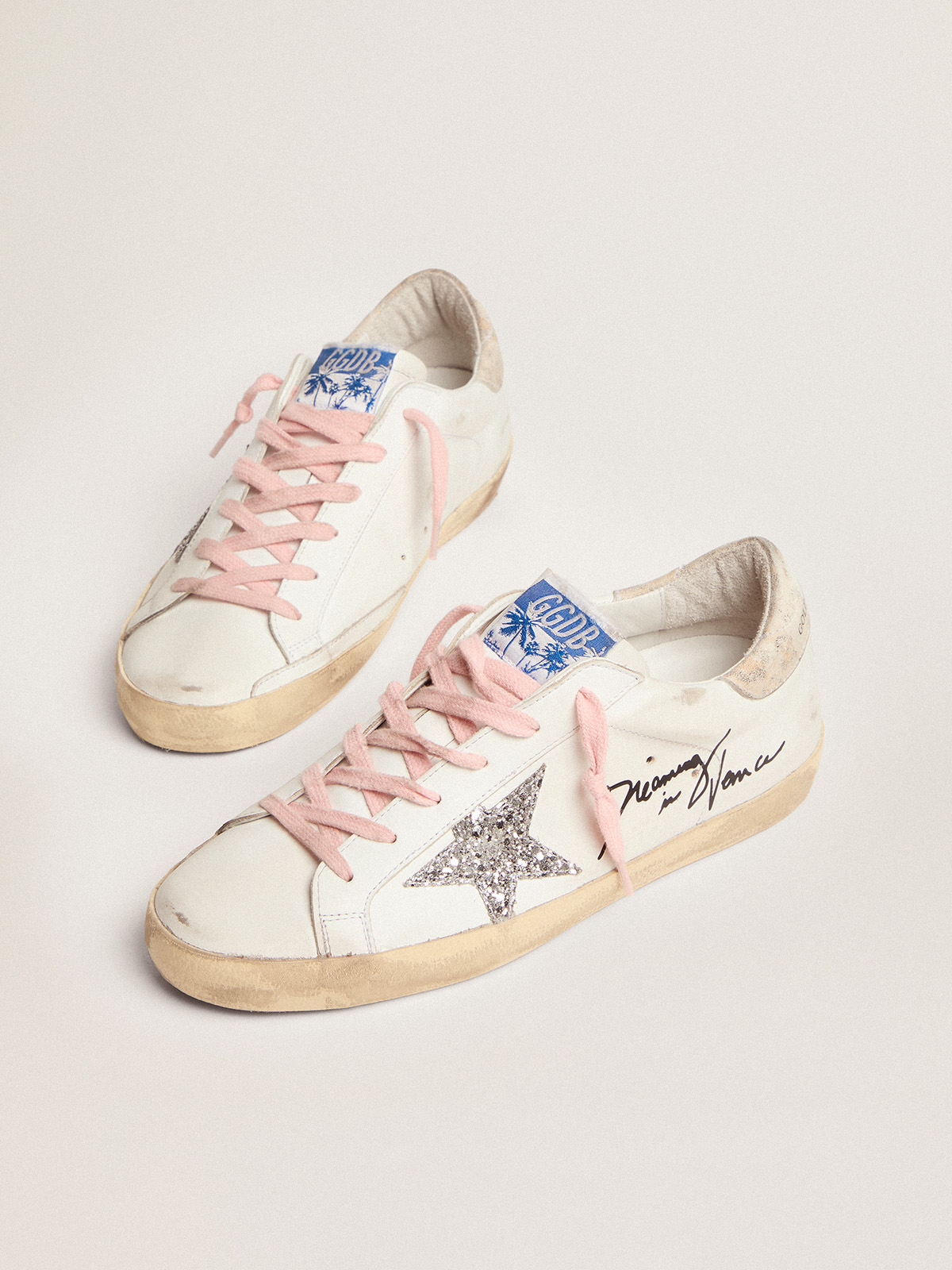 Golden goose best sale superstar glitter leopard