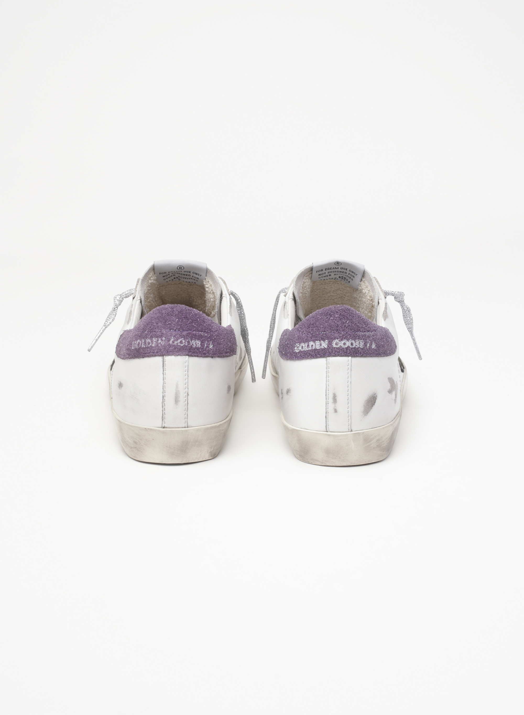 Golden goose purple store sneakers