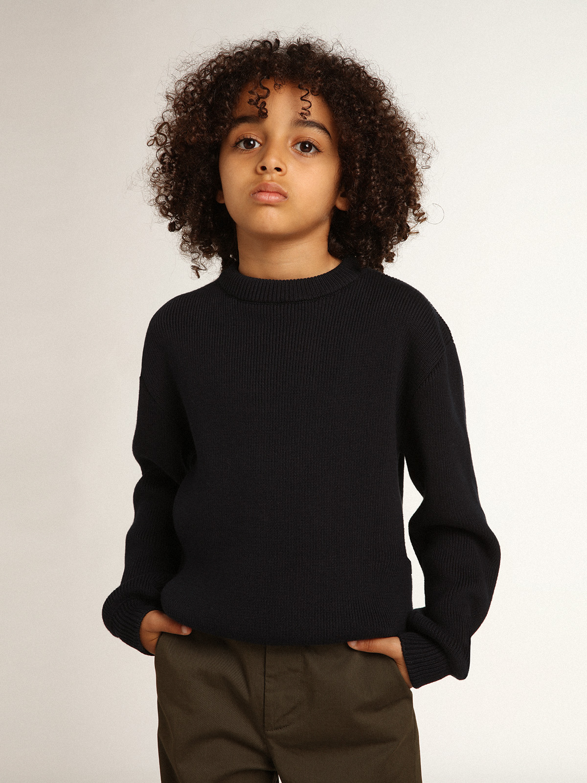 Golden Goose Man's Round-Neck Sweater