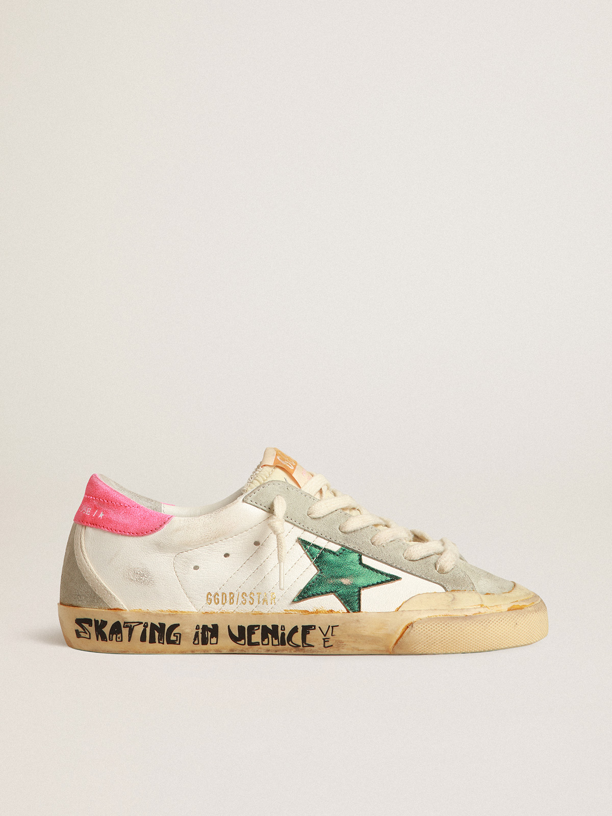 Golden goose blanche store et verte