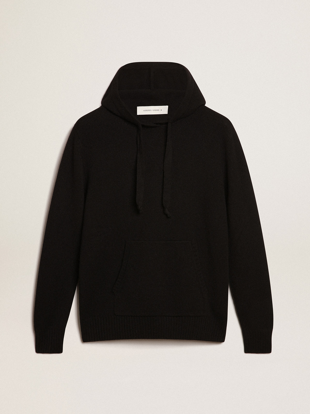 Black cashmere hoodie womens new arrivals