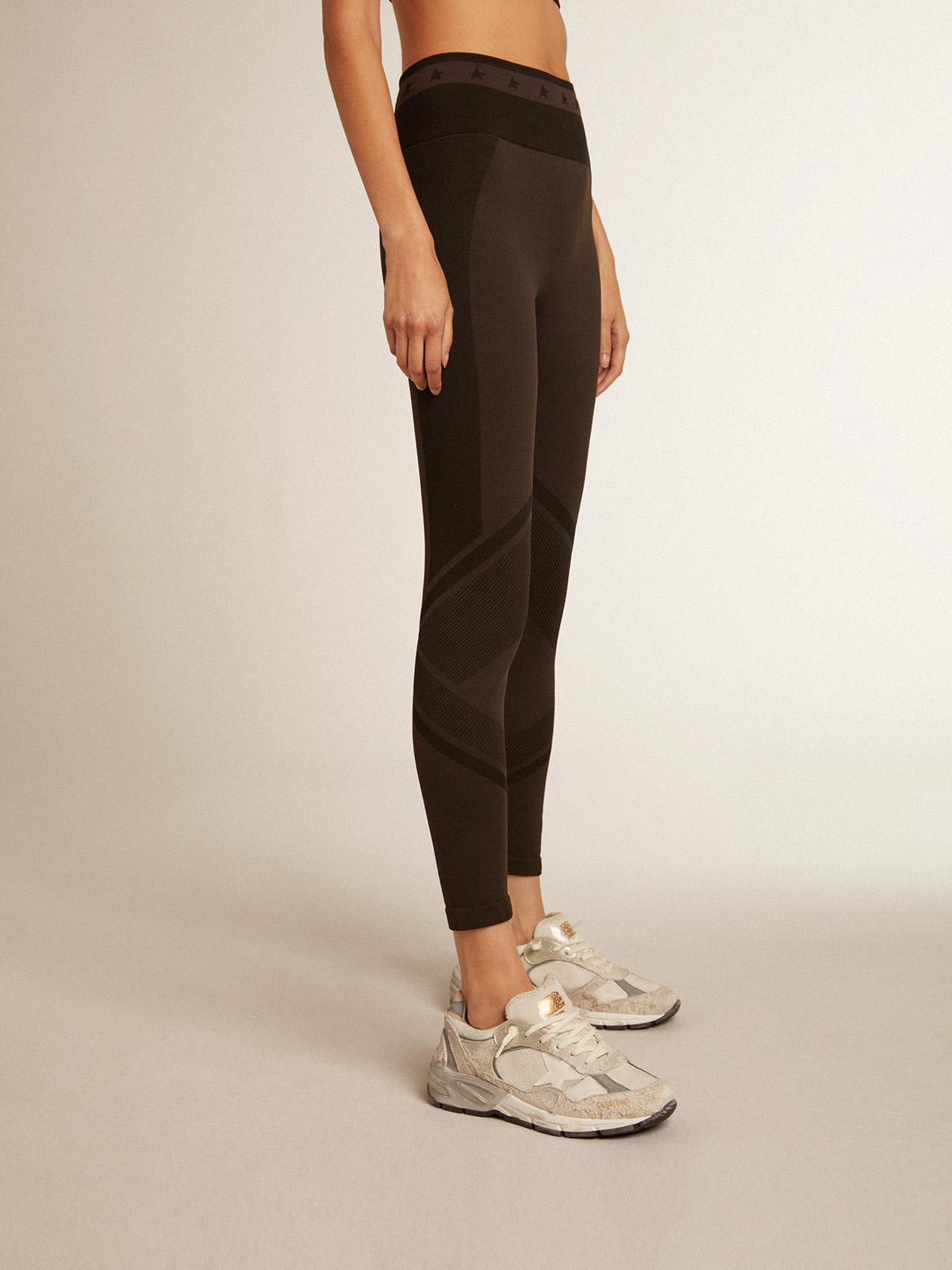 Golden Goose genesis leggings in Black