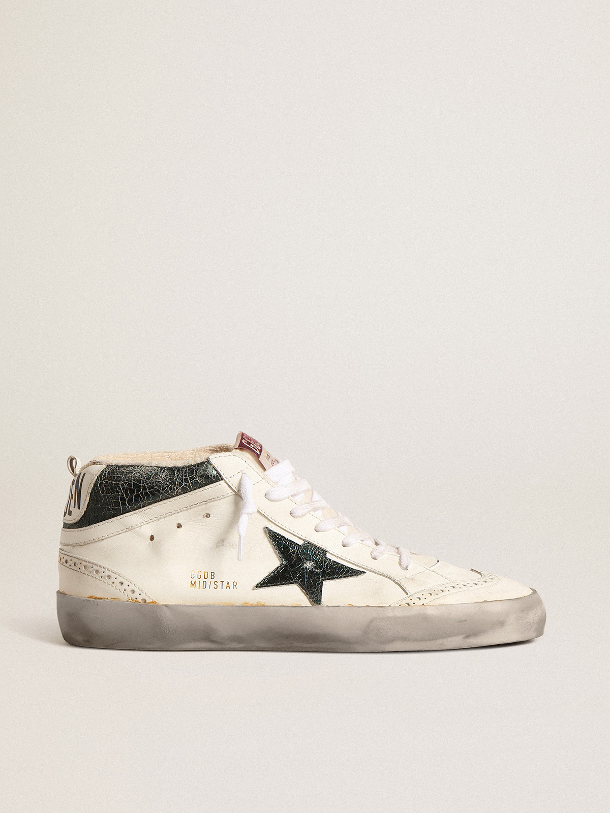 Golden goose 2025 mid star white