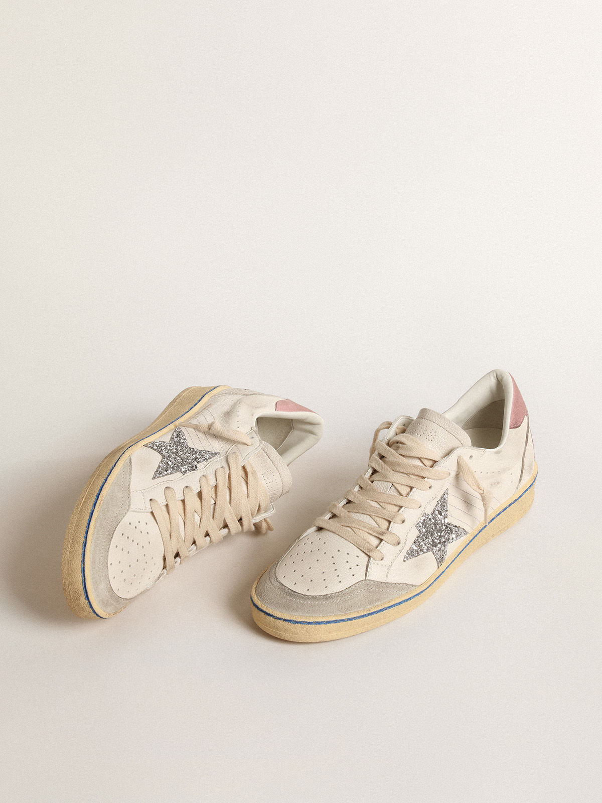 Golden goose sale pink suede