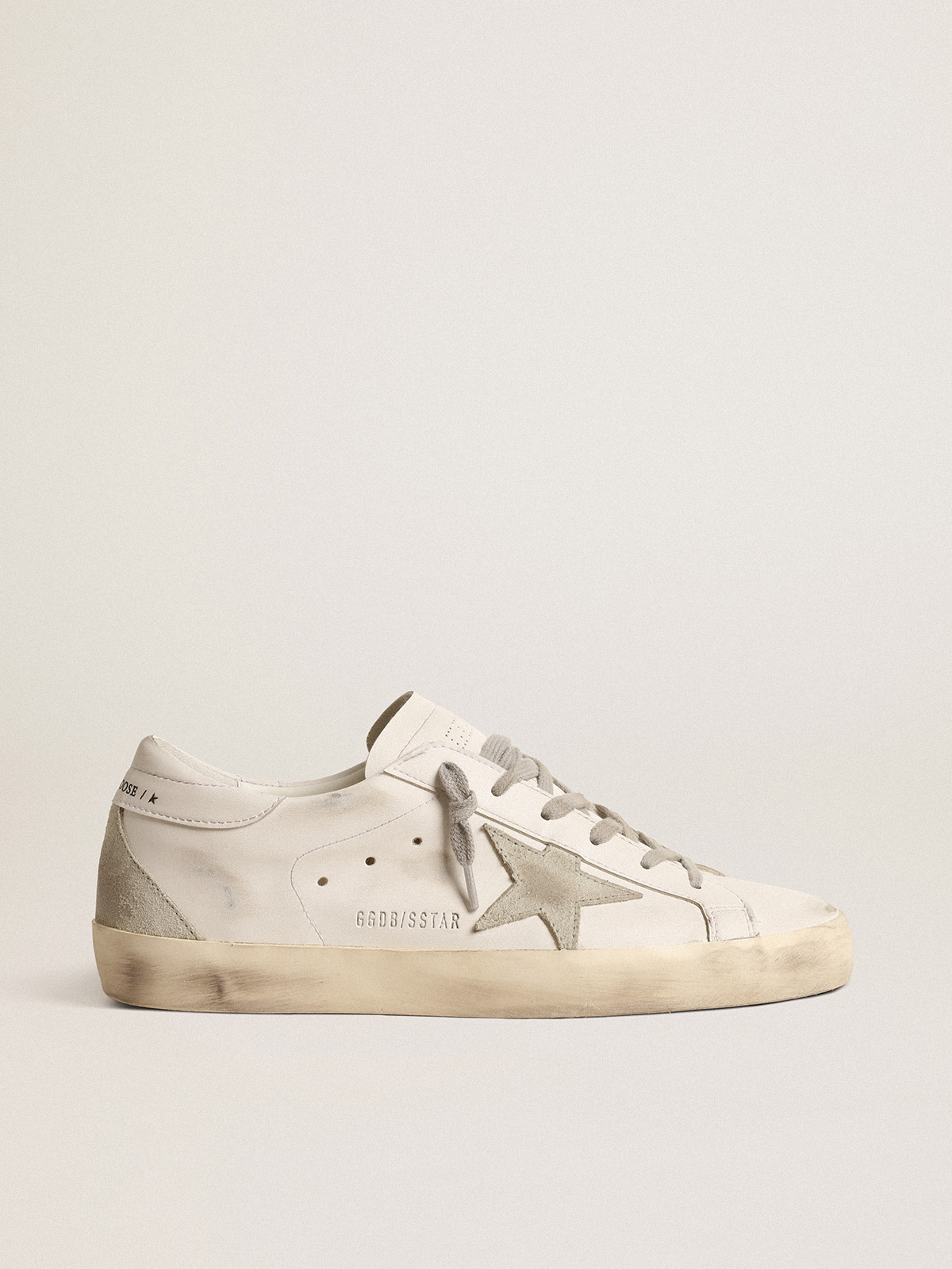 Superstar grise en daim on sale femme