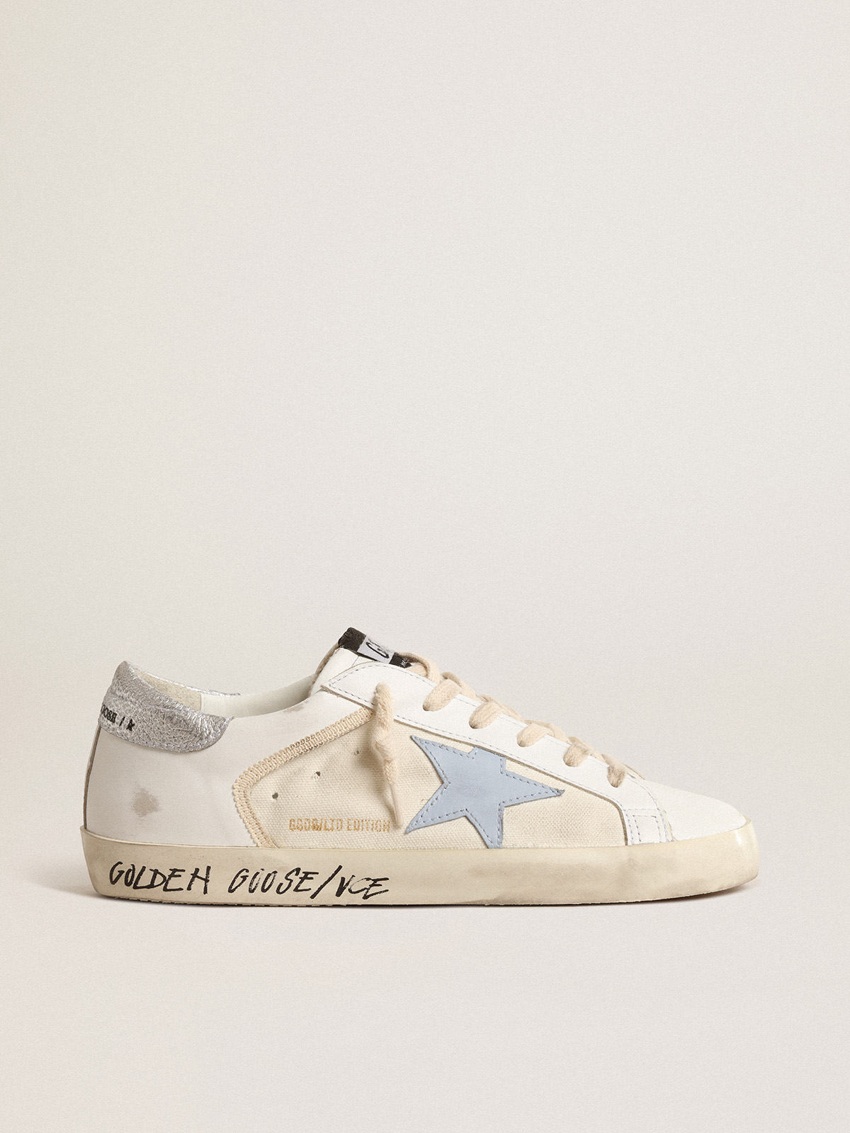 Golden goose hot sale superstar blue