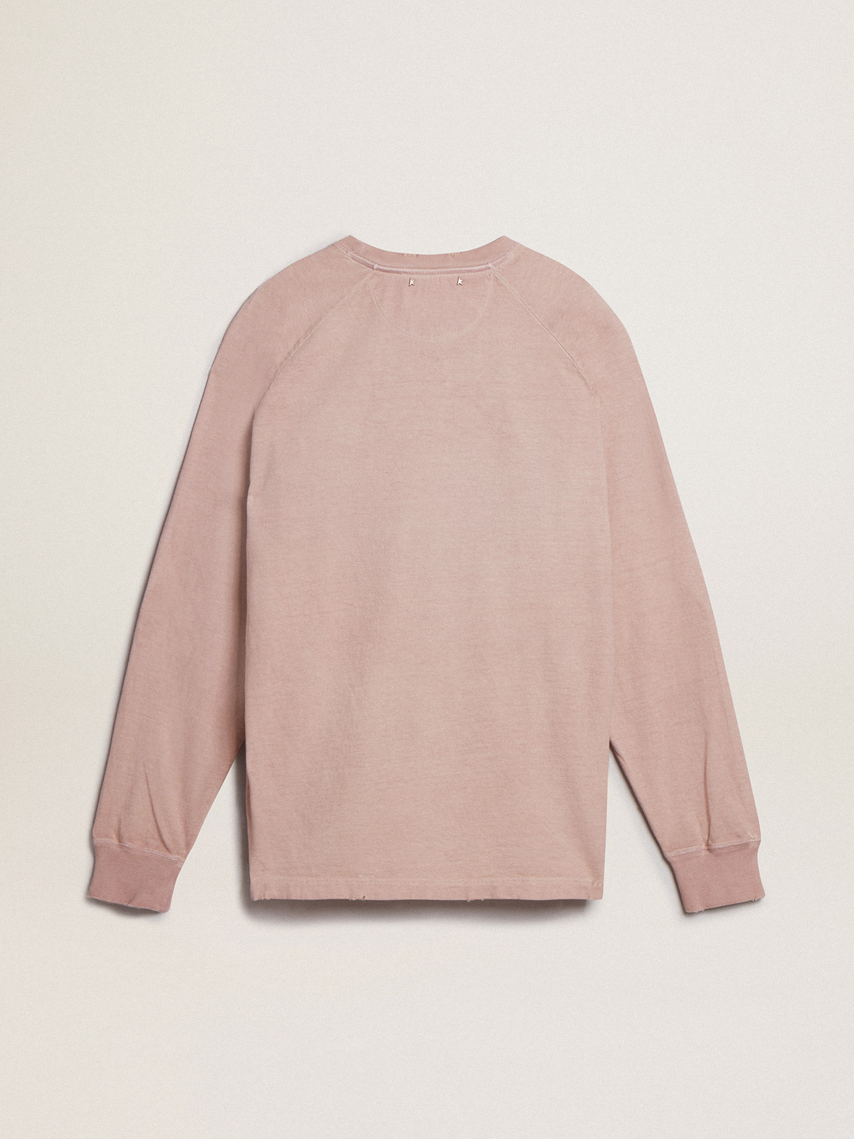 Powder pink outlet sweatshirt