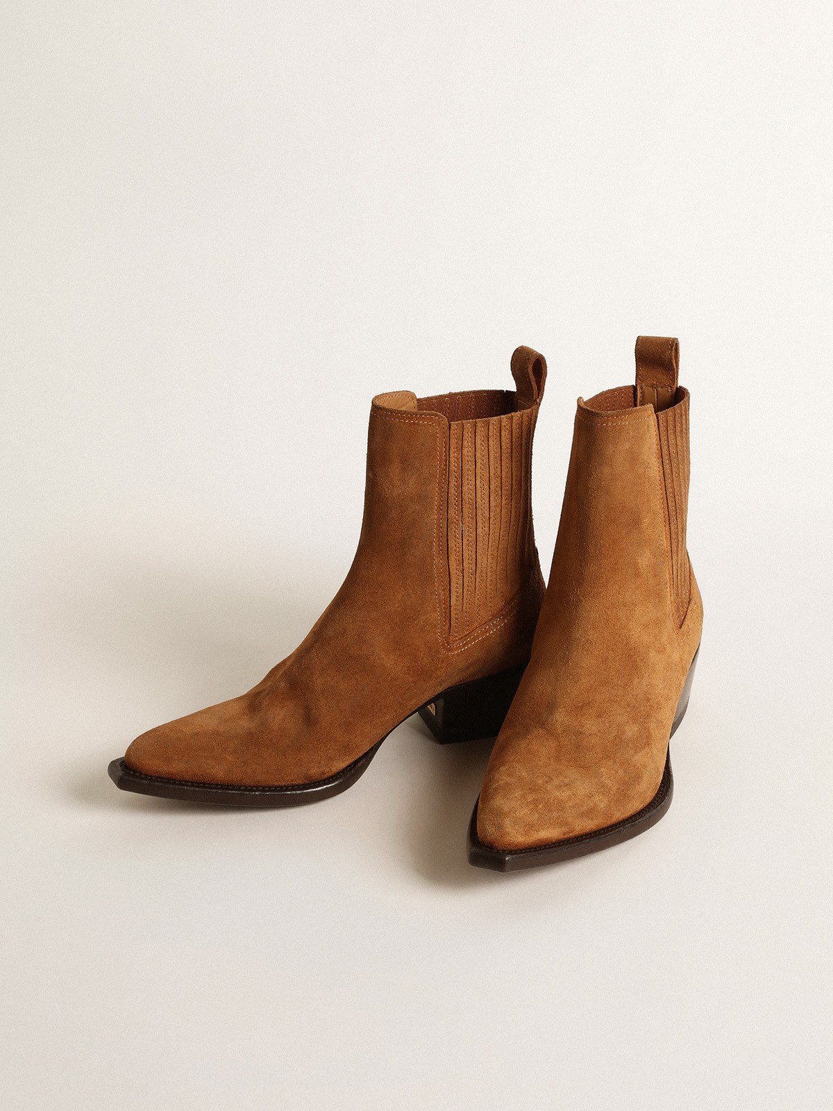 Golden goose shop suede boots