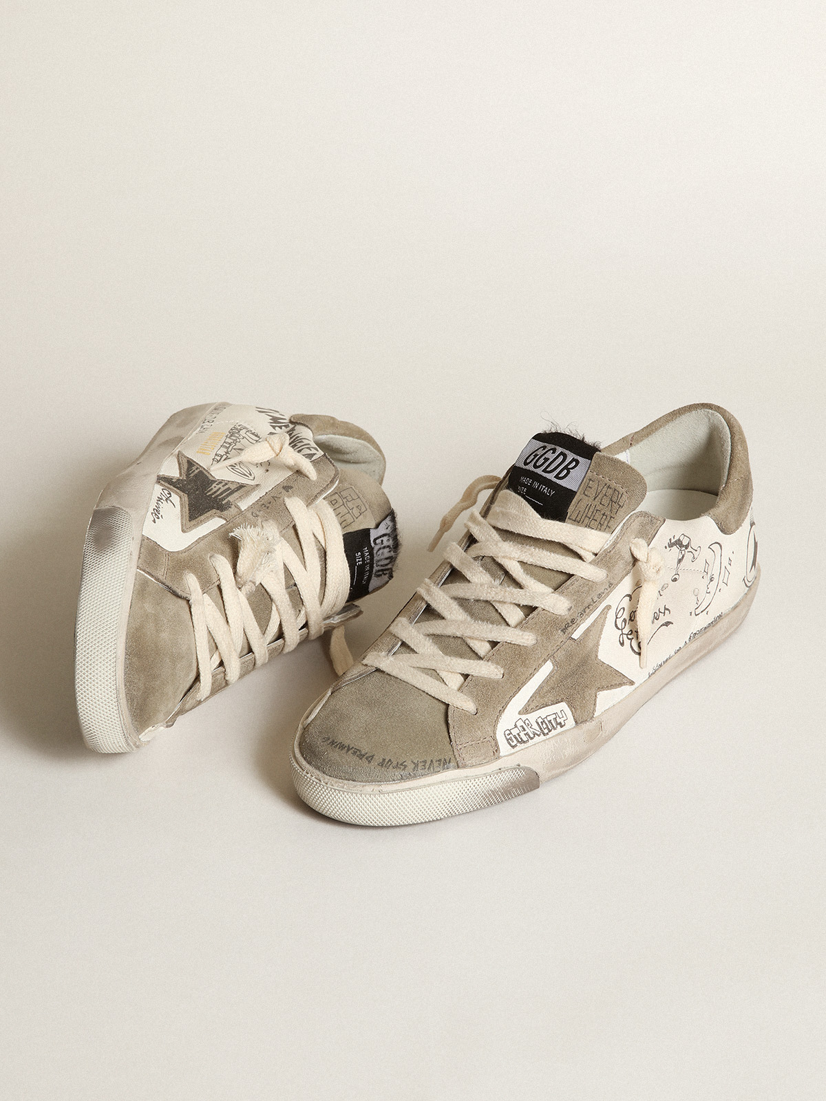 golden goose superstar never stop dreaming sneakers