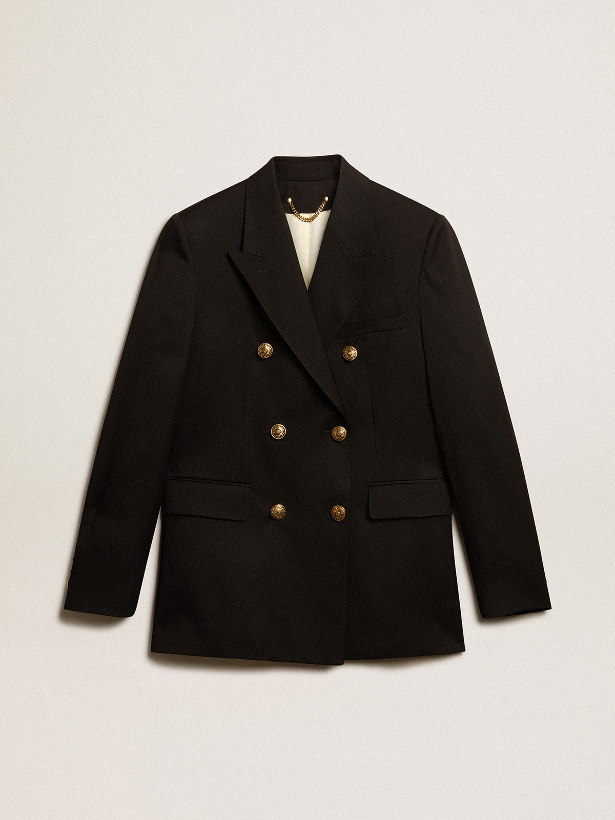 Gold and black sales blazer womens