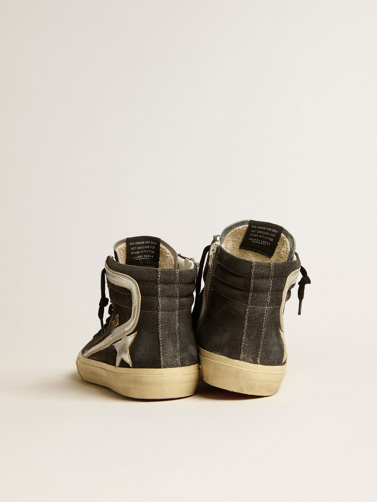 Golden goose best sale black slide