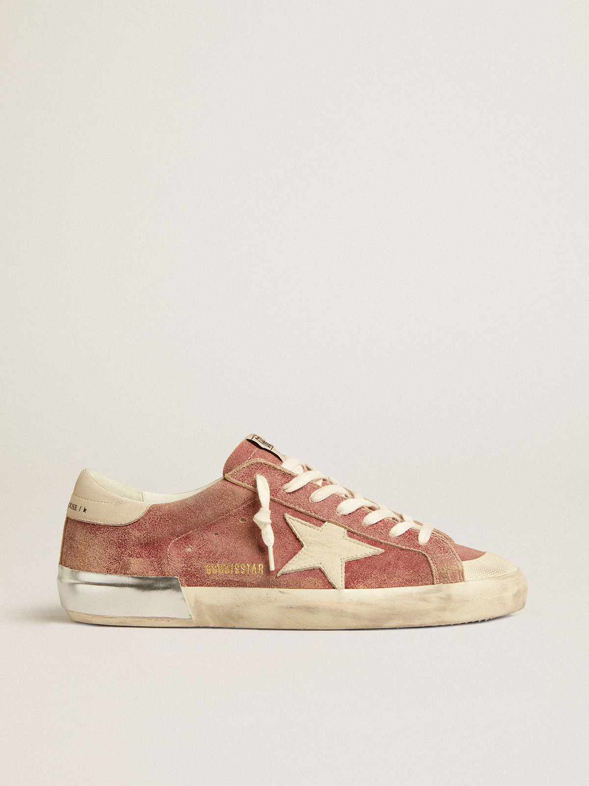 Tan golden goose store sneakers