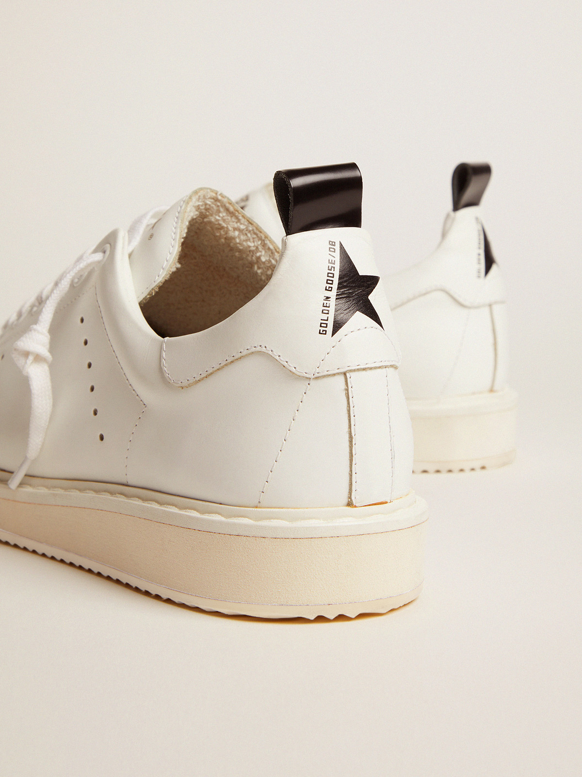 Golden goose starter 2025 bianche uomo