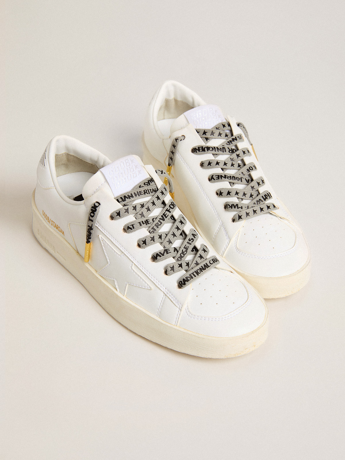 Golden goose black sales laces