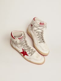 Women's golden goose on sale high top sneakers