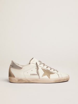 Golden goose white store with black star