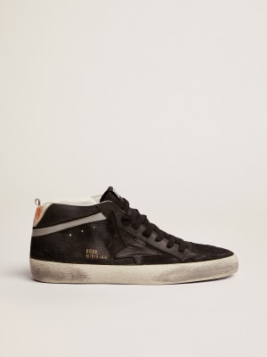 Men's Sky-Star sneakers with signature on the ankle and black